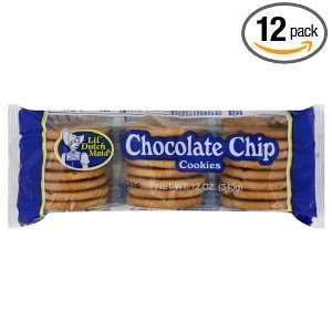 Little Dutch Maid Chocolate Chip Cookie, 12 Ounce (Pack of 12):  