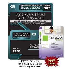  CA AntiVirus Plus Software   6 Month Subscription. Bonus Free 