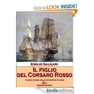 Il figlio del Corsaro Rosso (Italian Edition): Emilio Salgari:  