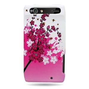 WIRELESS CENTRAL Brand Hard Snap on Shield With SPRING FLOWER Design 