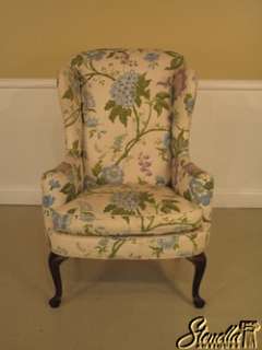 6962: JOHN WIDDICOMB Queen Anne Wing Back Easy Chair  