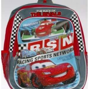  Disney Cars Race of the Rivals Racing Backpack Travel 