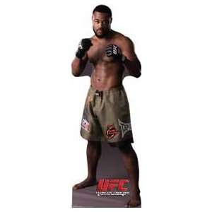  RASHAD EVANS UFC MMA LIFE SIZED CARDBOARD STANDUP 