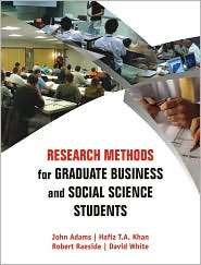 Research Methods for Graduate Business and Social Science Students 