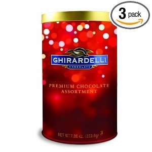 Ghirardelli Chocolate Squares, Assortment, 7.88 Ounce Ornament Oval 