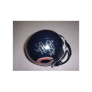 Bernard Berrian Autographed Chicago Bears Riddell Mini Helmet