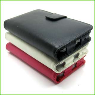   S2 S 2 II I9100 Leather Wallet Case Credit Card Flip Cover WH  