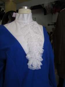 Blue Victorian Era 3 Piece Costume With lace details Ladies Large 