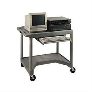   Video Cart with Pull Out Keyboard Shelf Color Putty