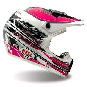 Bell SC R Vector Helmet   X Small/Pink/Silver Automotive