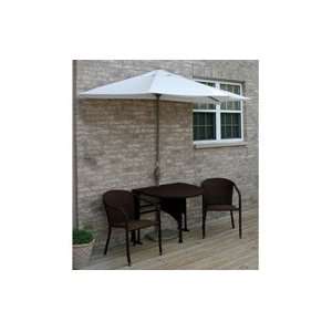  Terrace Mates Adena All Weather Wicker Dining Set Size 9 