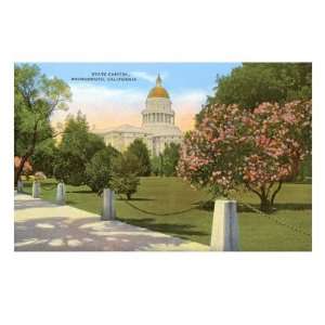  State Capitol, Sacramento, California Giclee Poster Print 