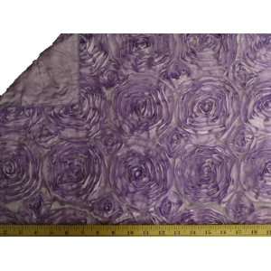  Lilac Rosette Satin Fabric Backdrop for Maternity, Newborn 