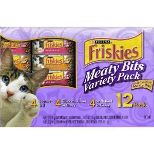  Friskies Meaty Bits Variety 12 Pack