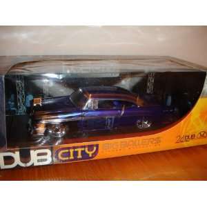  DUB CITY Big Ballers 1957 Chevy with 24 Wheels 118 Scale 