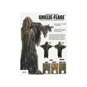 Ghillie Flage Suit Desert Size Extra Large: Sports 