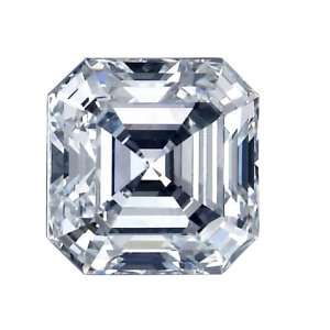 EGL Certified 1.51 ct Asscher Cut Diamond With Si2 Clarity 