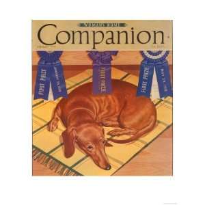  Womans Home Companion, Dogs Magazine, USA, 1930 Giclee 