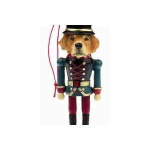  Golden Retriever Dog Soldier Nut Cracker Ornament: Pet 