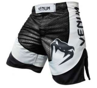 VENUM IA 3.0 MMA FIGHT SHORTS BLACK SMALL 31/32  
