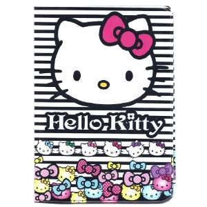   Kitty Black White Stripes Passport Cover ~ Sanrio: Everything Else