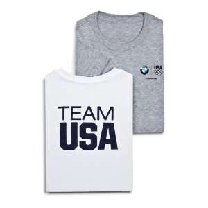  BMW Team USA Olympic Tee   Ladies   Gray   Small 