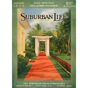   Cover Suburban Life Pergola Florida Garden Floral   Original Cover