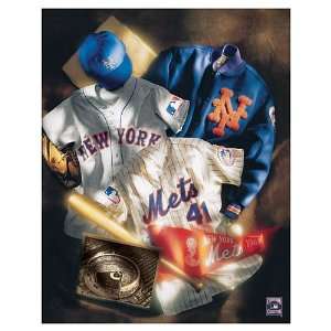  New York Mets Collage Canvas Art