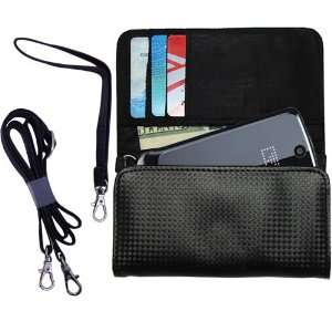  Black Purse Hand Bag Case for the Motorola GLEAM with both 