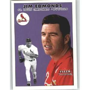  2000 Fleer Tradition Update #55 Jim Edmonds Cards   St 
