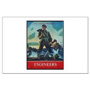  Army Corps of Engineers Military Large Poster by CafePress 