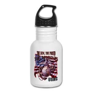 Kids Water Bottle The Few The Proud The Marines USMC 