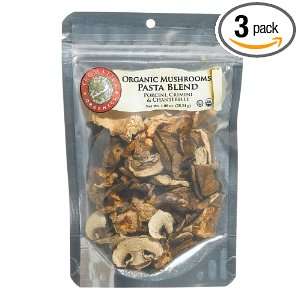 Aromatica Organics Pasta Blend Mushrooms, 1.0 Ounce Bags (Pack of 3 