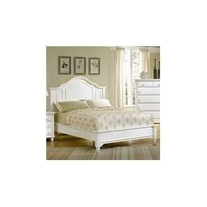  Bedford Falls Mansion Bed Soft White by Vaughan Bassett 