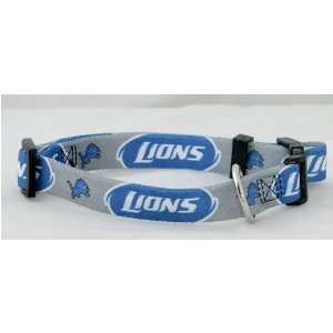  Hunter MFG Detroit Lions Dog Collar, Small: Pet Supplies