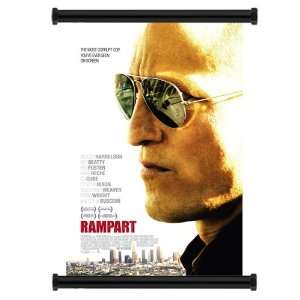  Rampart 2012 Movie Woody Harrelson Fabric Wall Scroll 