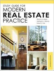 Study Guide for Modern Real Estate Practice, 18th Edition, (1427789452 