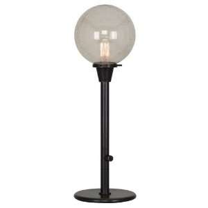   Abbey Rico Espinet Buster Topaz Glass Table Lamp: Home Improvement