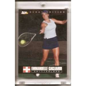  2005 Ace Authentic Emmanuelle Gagliardi Switzerland #95 Tennis 