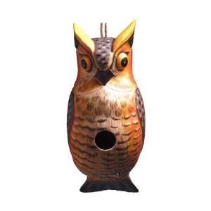  Great Horned Owl Birdhouse (Bird Houses): Everything Else