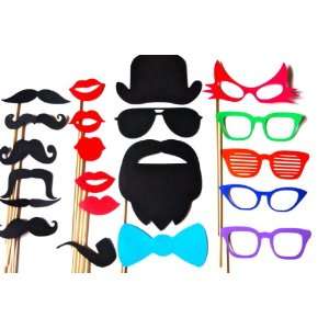  21 Brightly Colored Fun Photo Booth Props: Health 