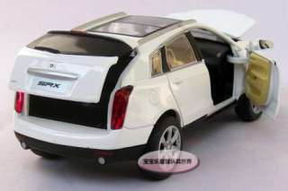 New Cadillac 132 SRX Alloy Diecast Model Car With Sound&Light White 