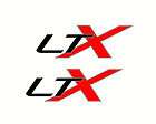 LTX Emblem style Decals LT1 LT4 Trans am Firebird Camaro SS V8 350