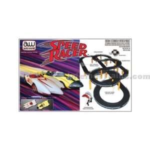  Auto World HO Scale Speed Racer Slot Car Set Toys & Games