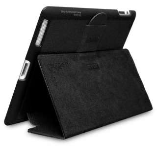 Brown ICARER Genuine leather smart case cover for ipad 2 wake / sleep 