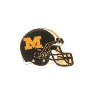 University of Missouri Football Helmet Pin  Sports 