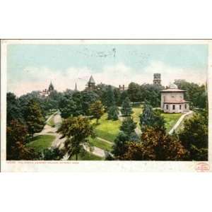   Amherst MA   The Campus, Amherst College 1900 1909