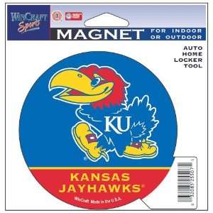  University of Kansas Jayhawks NCAA Car Magnet: Automotive