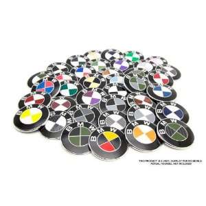 : Bimmian ROUAA2130 Colored Roundel Emblems  7 Piece Kit For Any BMW 