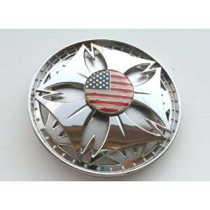  United States US American Flag Spinner Belt Buckle 